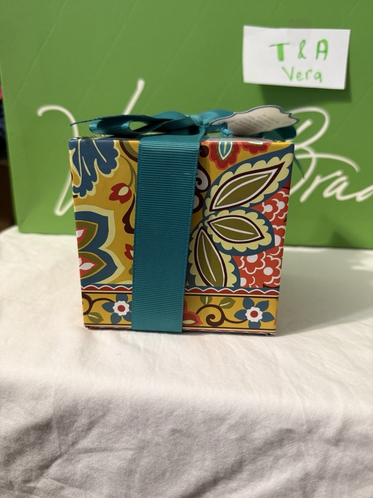 Vera Bradley Provencal Take Note Cube NWT Retired pattern