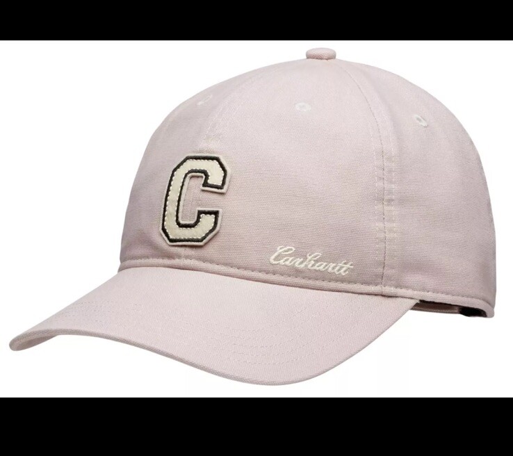 CARHARTT "C" Womens Baeball Hat, Script Authentic Washed Cotton Canvas Cap