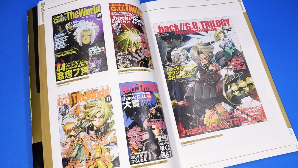 .hack dot hack 20th Anniversary Illustrations Art Book