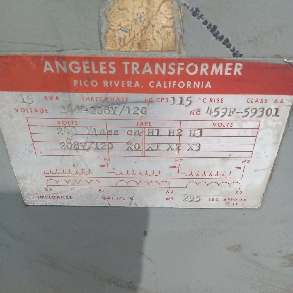 transformer wall mount 240-208y.