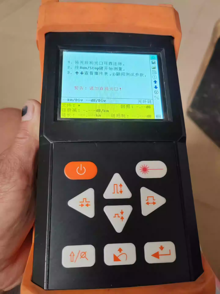1PCS USED shineway tech S120 OTDR optical time domain reflectometer