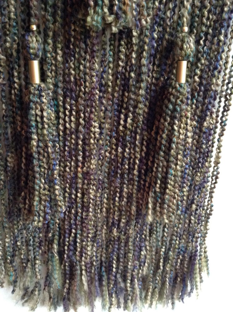 boho yarn art wall hanging  Home Decore  hand made