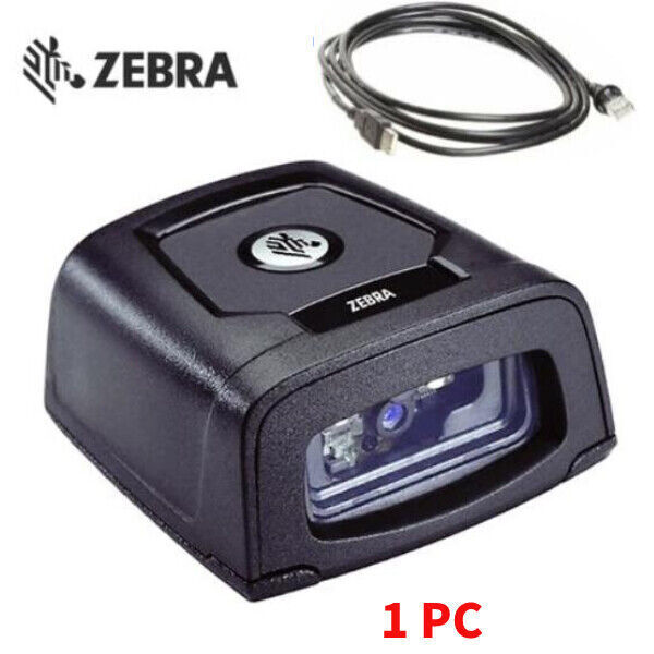1-4PCS Zebra DS457-SR20009 1D/2D Fixed Mount Reader Barcode Scanner w/USB Cable