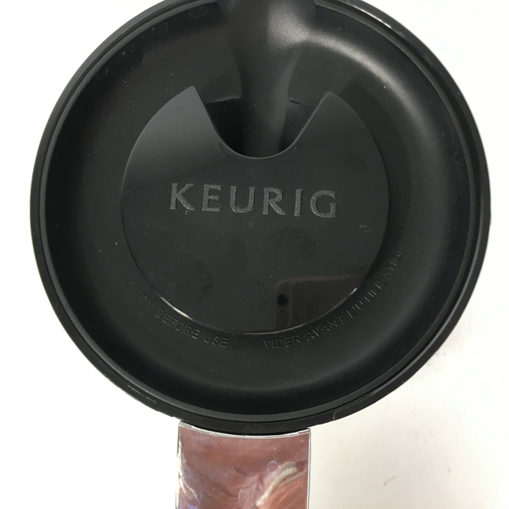 Keurig 2.0 Carafe Black Silver Handle Pitcher