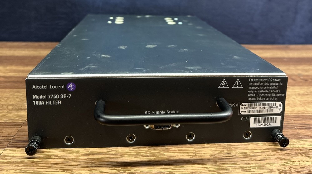 Alcatel-Lucent 7750 SR-7 100A Power Filter Module
