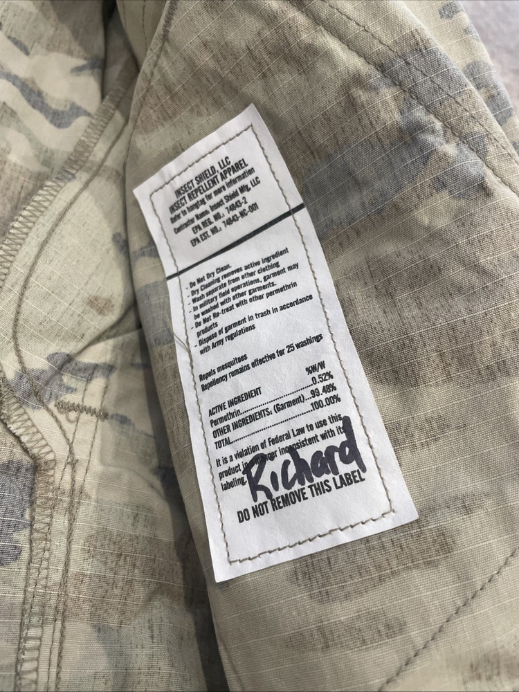 US Army Coat Combat Size: Medium-Long