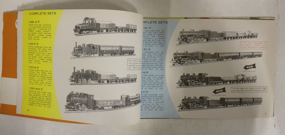 Rivarossi HO Scale 1959 General Catalog
