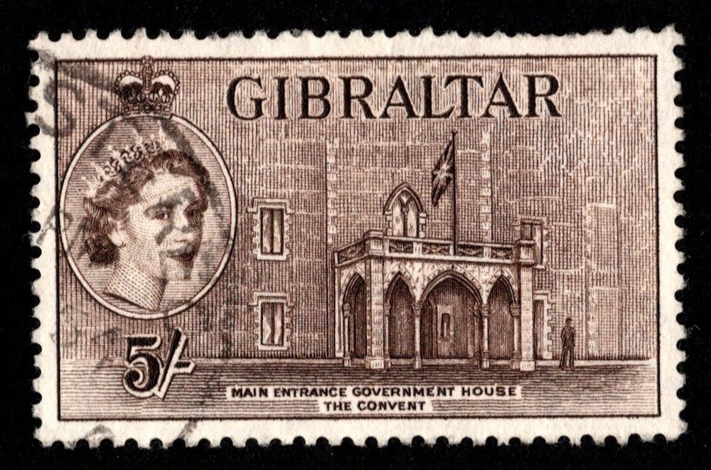Gibraltar Scott 143 Used.