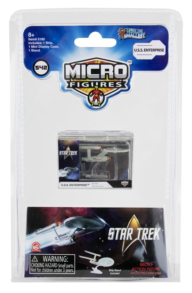 World's Smallest Star Trek Universe Micro Figures Miniature, Multi