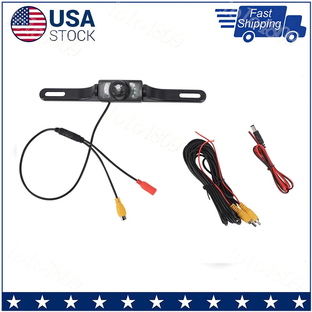 Backup Camera Waterproof HD Night Vision Rear View System for Car