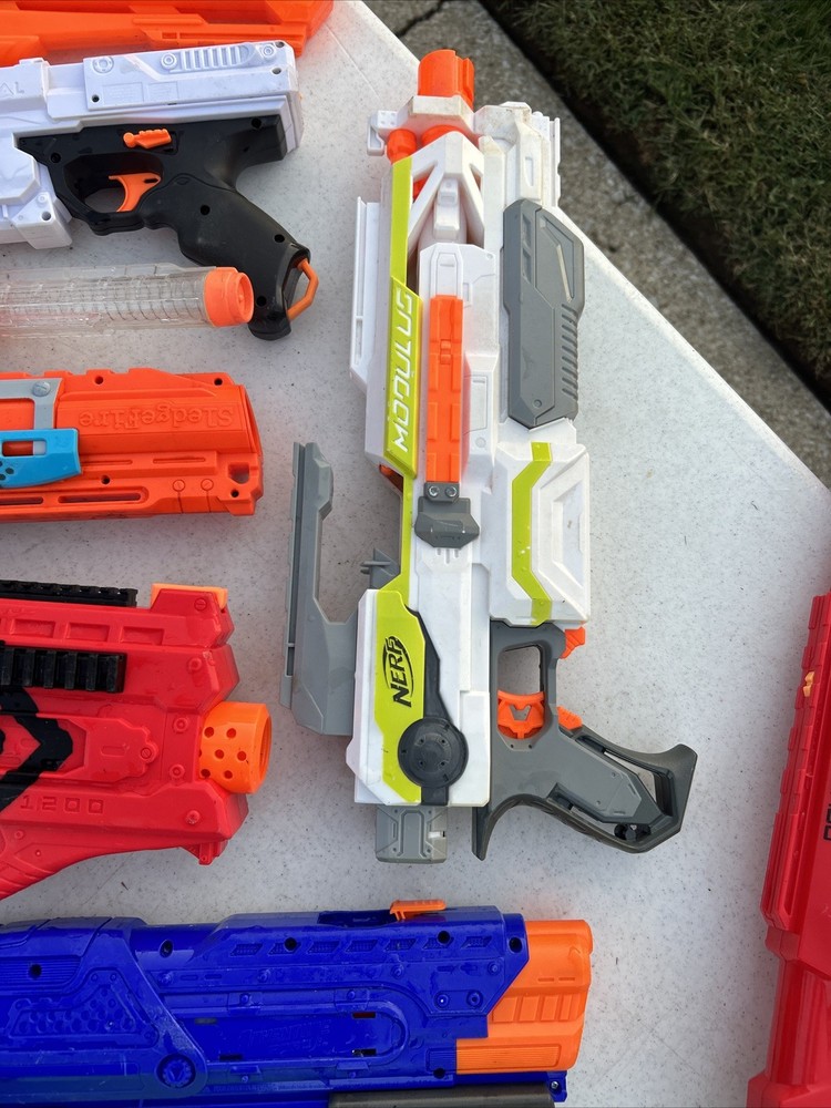 Huge Nerf Mod Lot 11 Working Condition Units