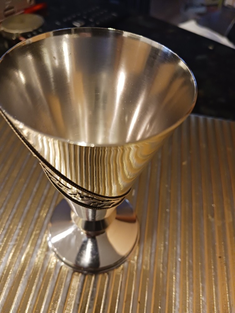 Silver Plated KIDDUSH CUP DJGM B1