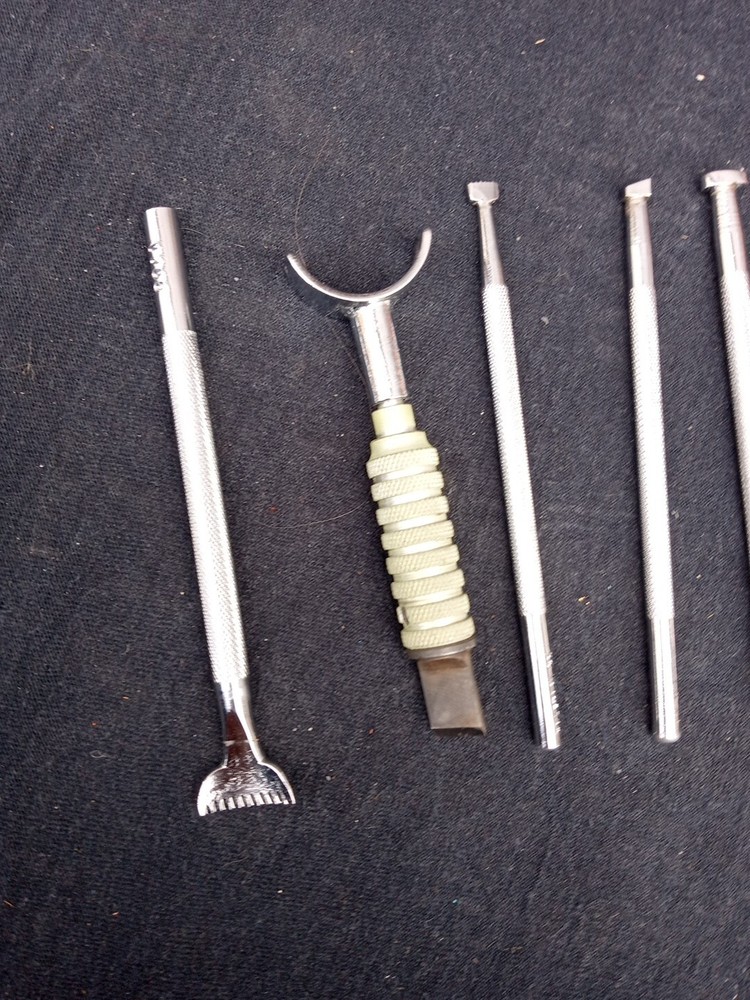 Tandy Craftool Leather Tools Set Of 5