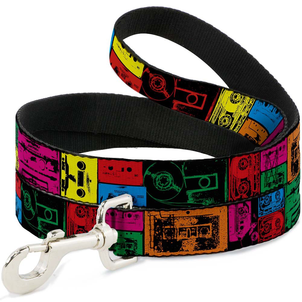 Dog Leash Tapes Multi Neon