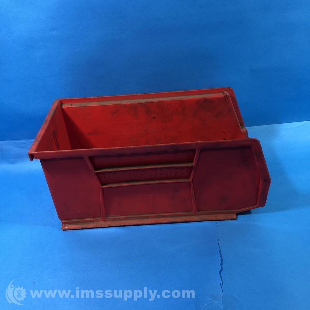 Akro Mils 30 230-1 Red Hang and Stack Storage Bin USIP