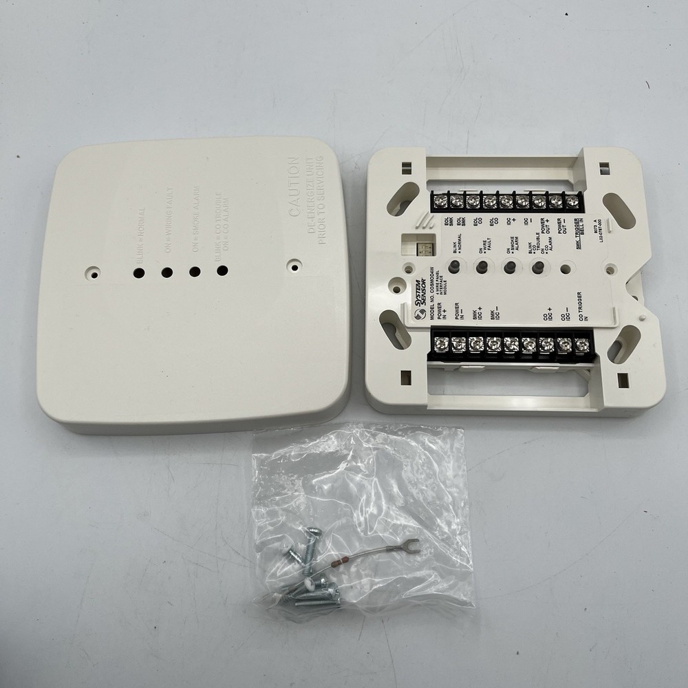 NEW!! System Sensor 4-wire Smoke CO Detector Interface Module - COSMOD4W