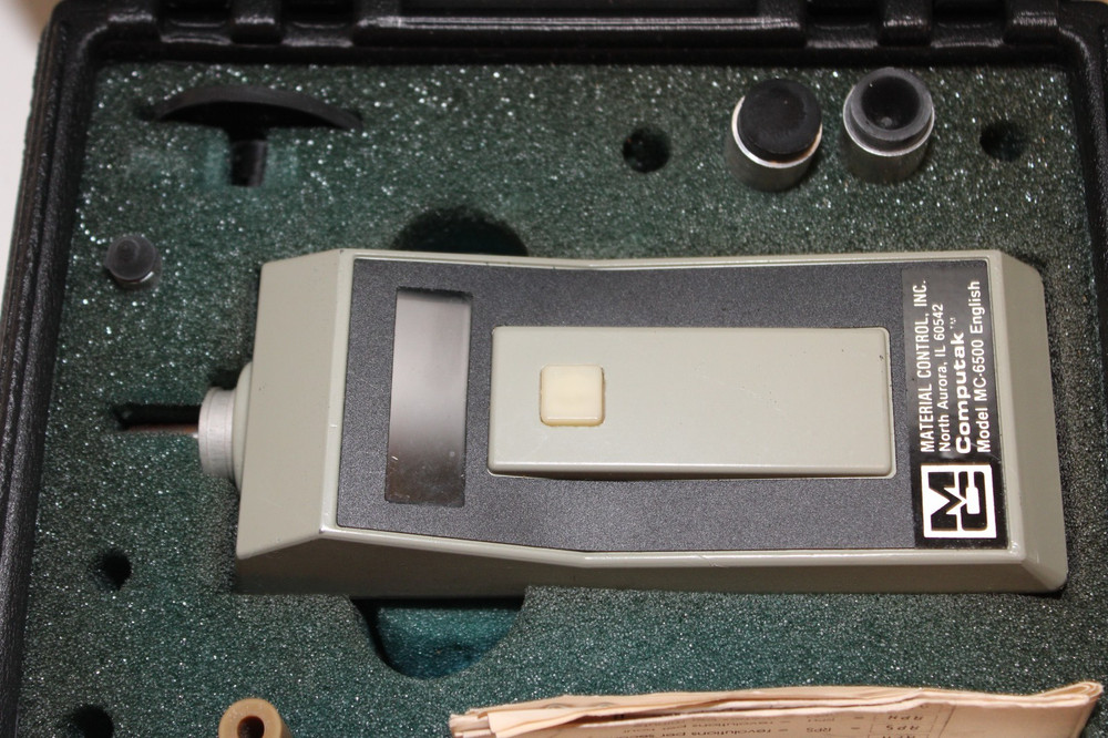 Material Control MC-6500 Computak Digital Tachometer