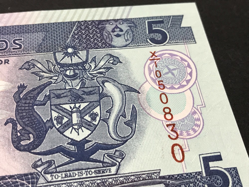Solomon Islands 5 Dollars $5 (2017) P26 Replacement X - UNC