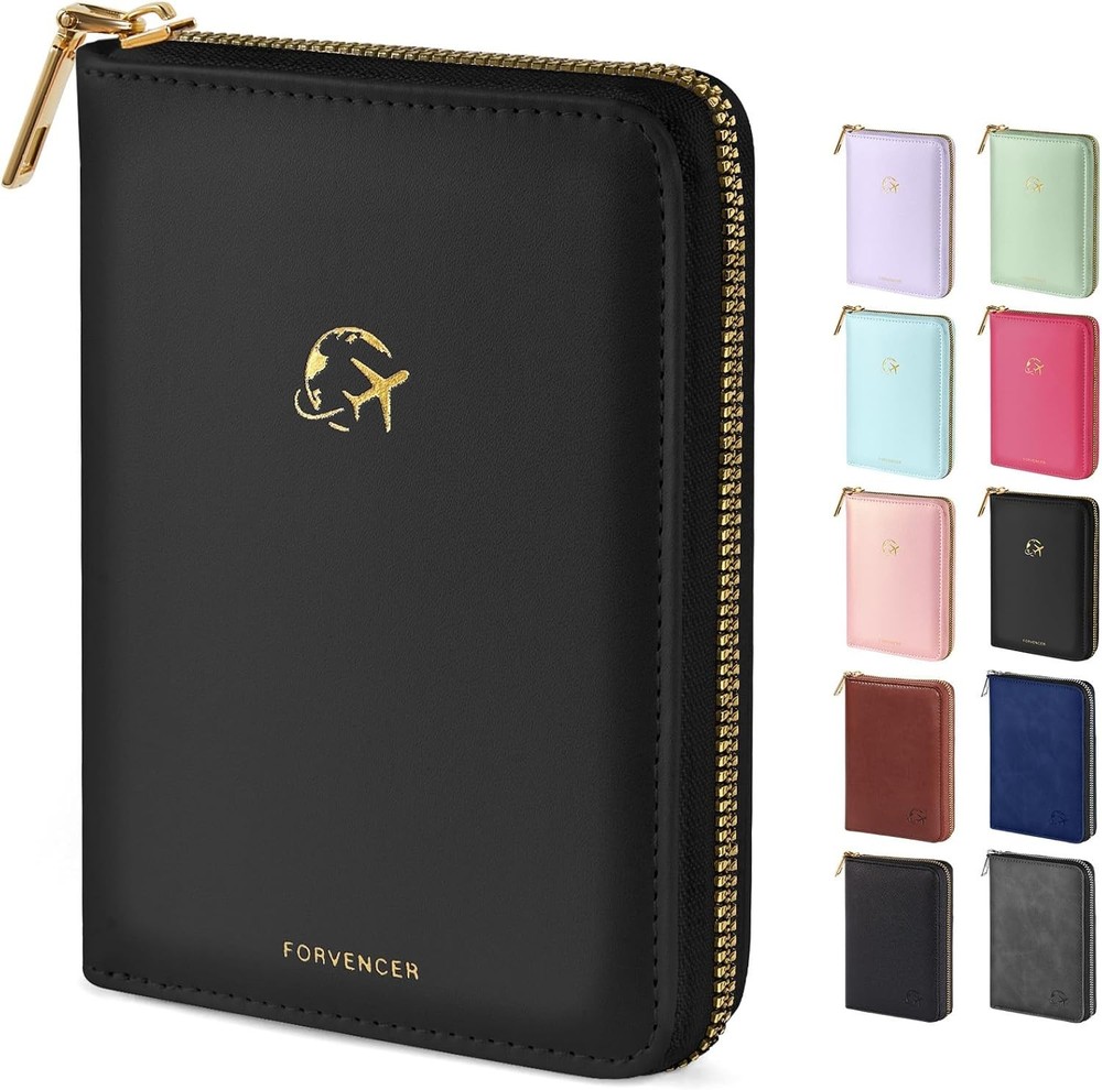 RFID Blocking Passport Holder Wallet Travel