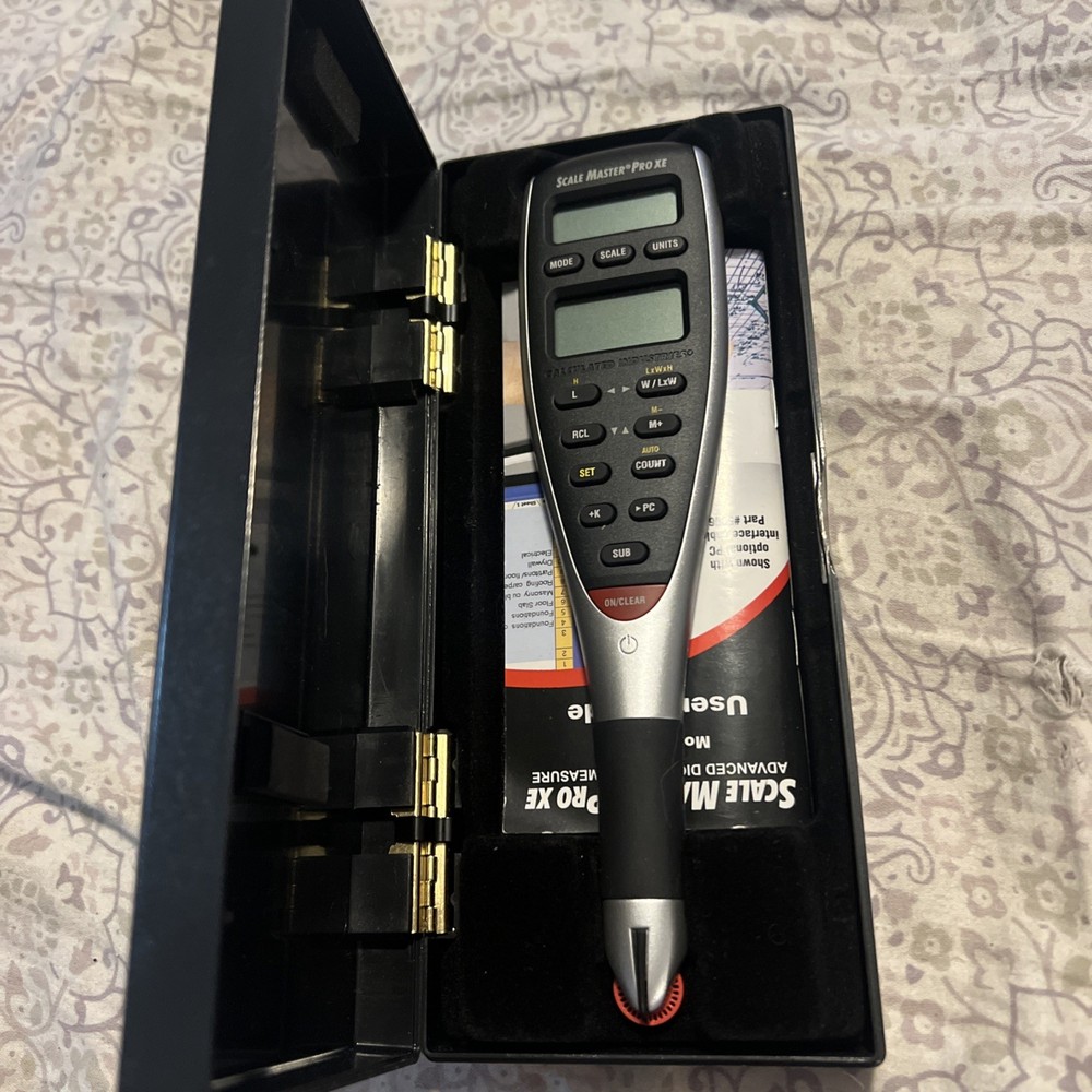 Calculated Industries 6025 Scale Master Pro Digital Plan Take-off Tool Needs Bat