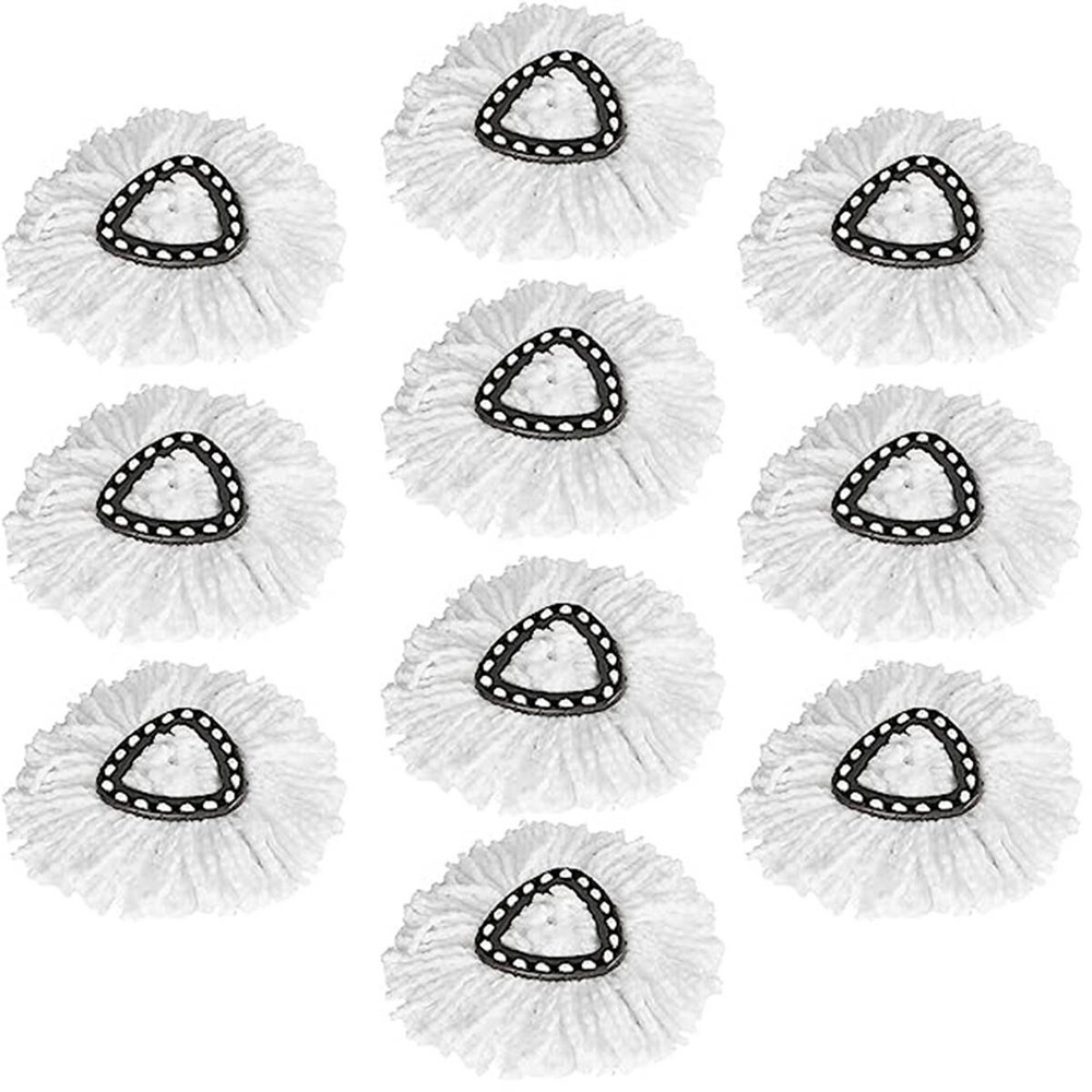 10 pcs Replacement Microfiber Mop Head Easy Clean Wring Refill For O-Cedar USA