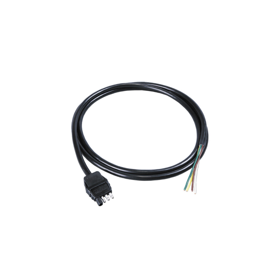 4-Flat Trailer End Conne ctor 8ft Jacketed Cable REESE 787268