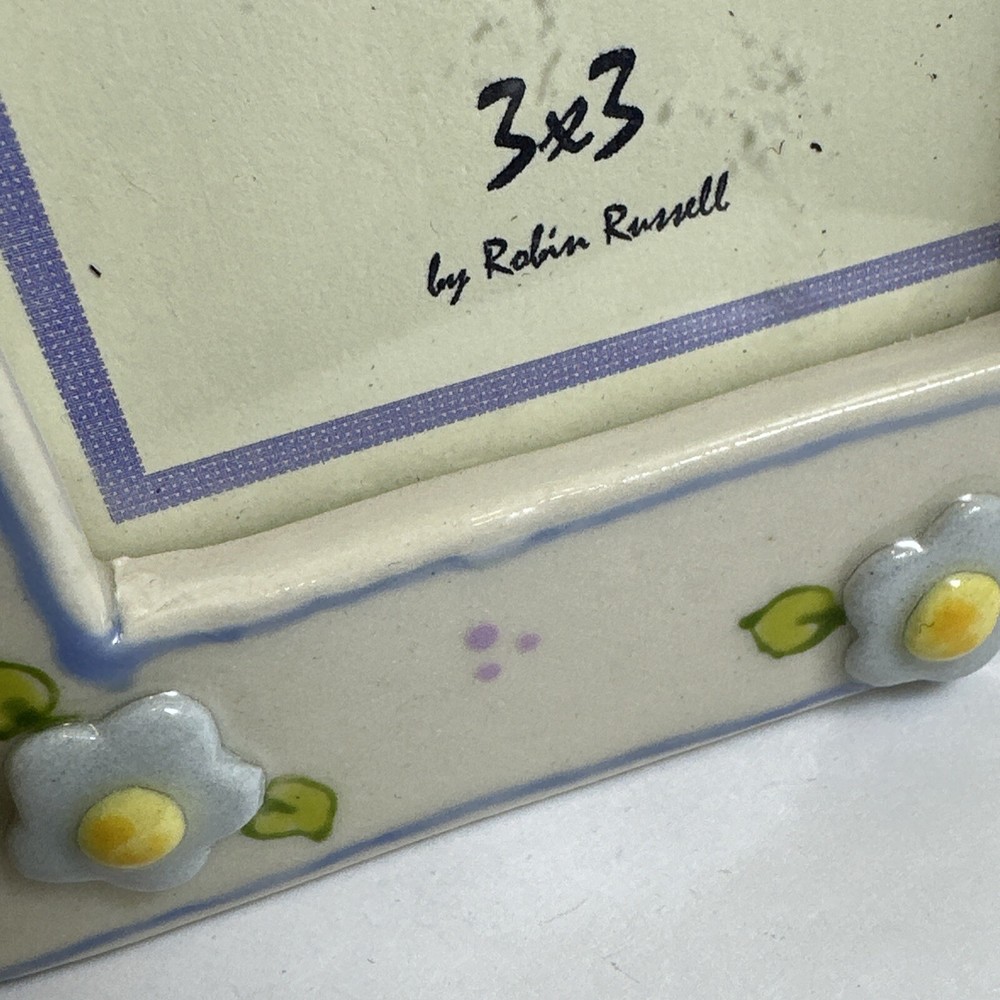 Signed Robin Russell Pottery Frame