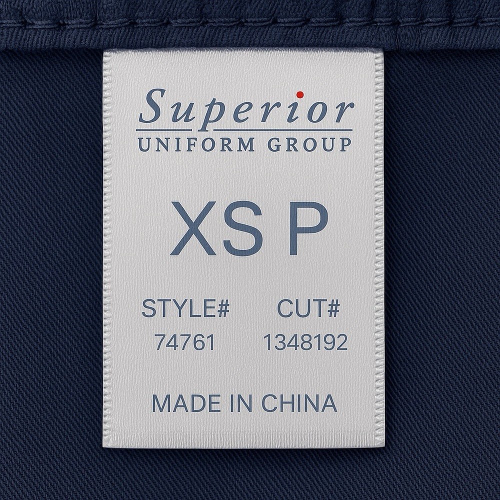 Superior Uniform Group Navy Blue scrub Set