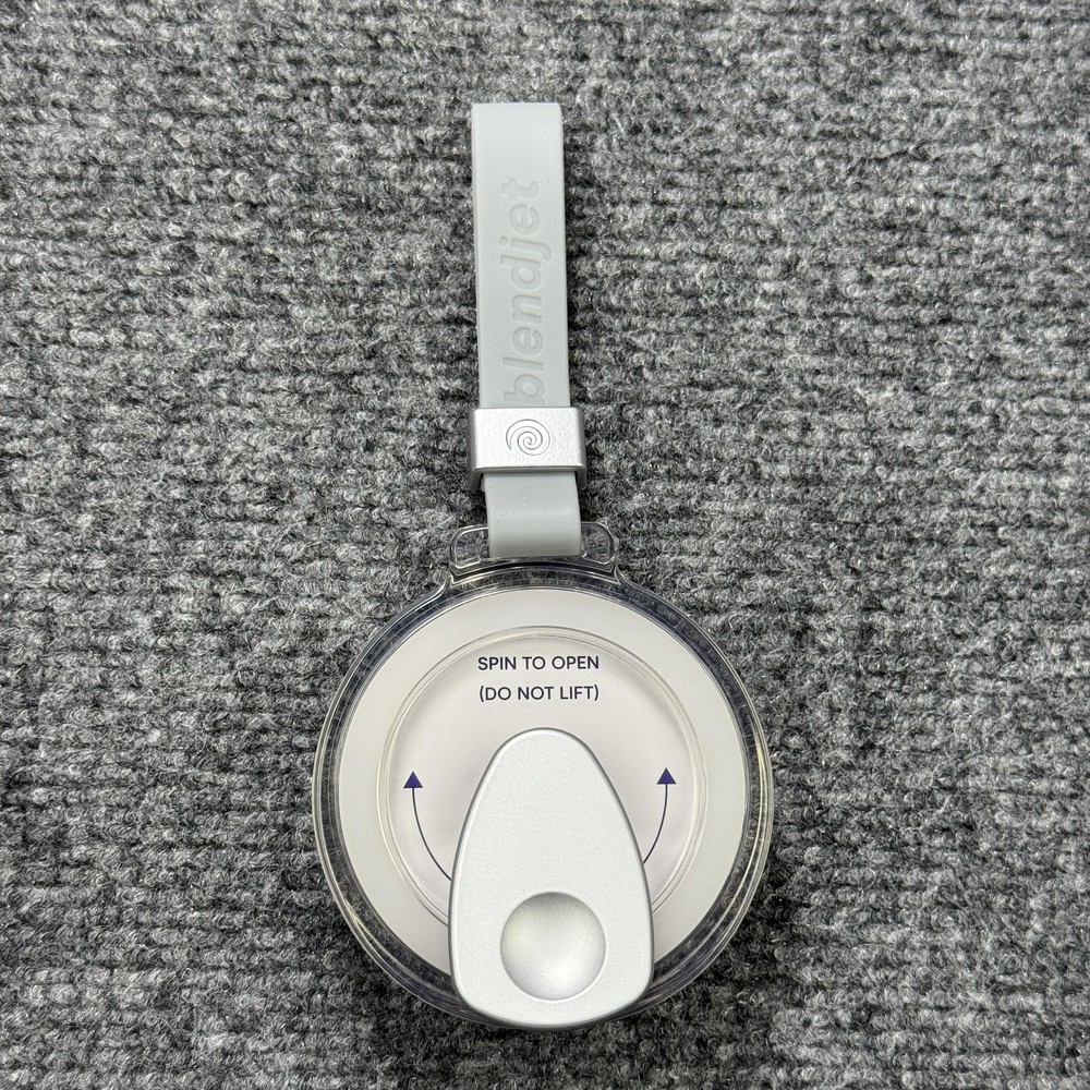 BlendJet Orbiter Drinking Lid Grey Leakproof Replacement Lid W/ Strap BlendJet 2
