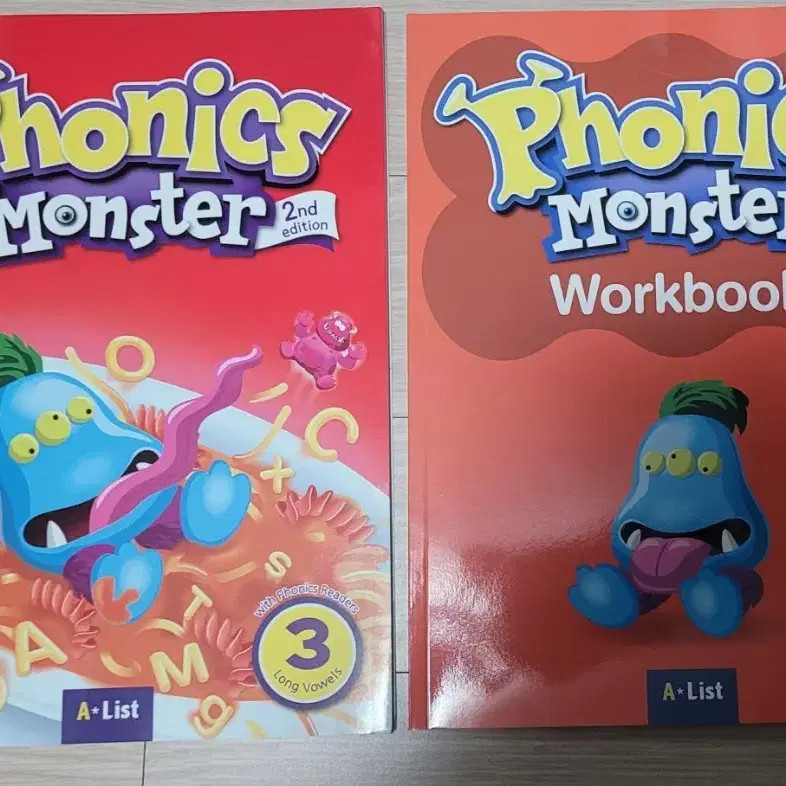 Phonics Monster 3rd Grade Book + Workbook Set