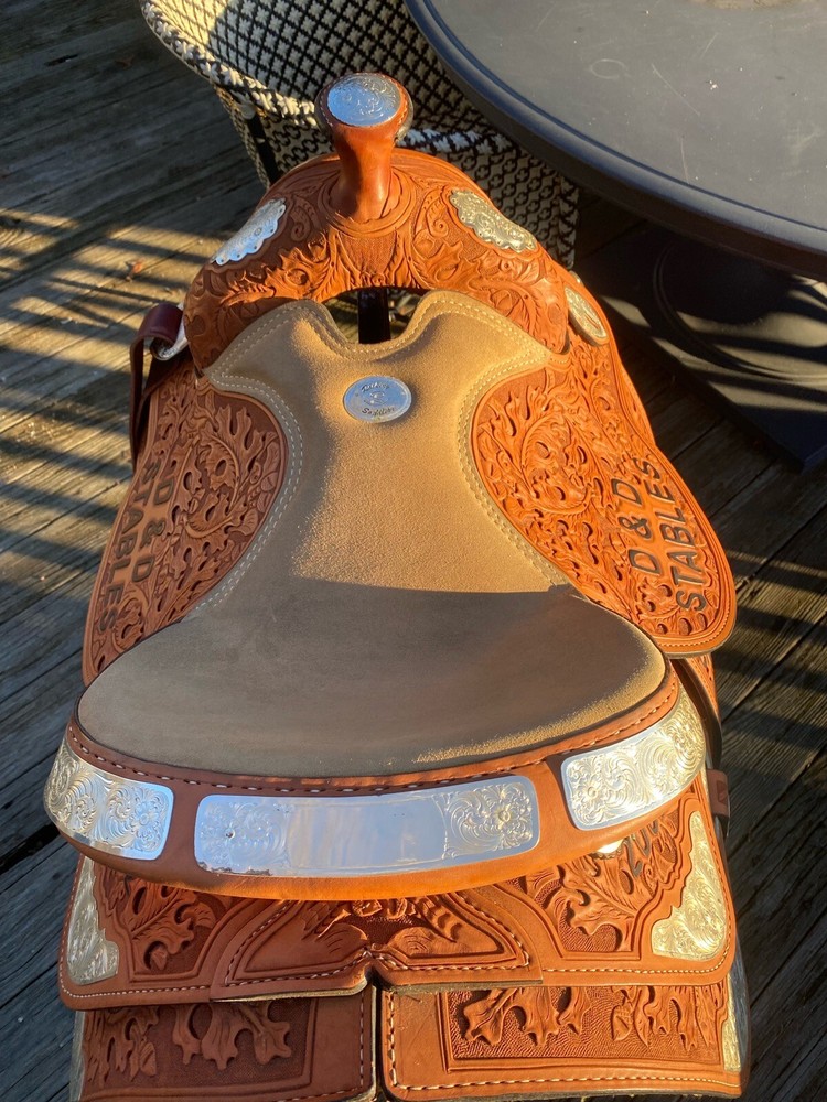 Rockin R Custom Western Show Saddle 15”
