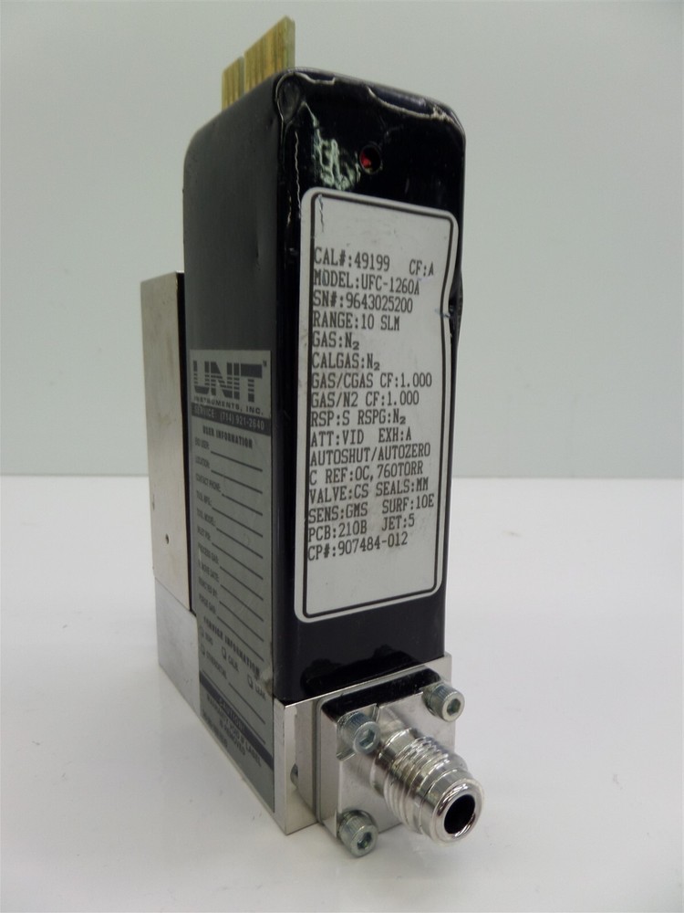 Unit Instruments Inc. UFC-1260A Mass Flow Controller - N2