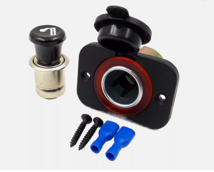 MARINE 12/24V CIGARETTE LIGHTER MOUNT KIT