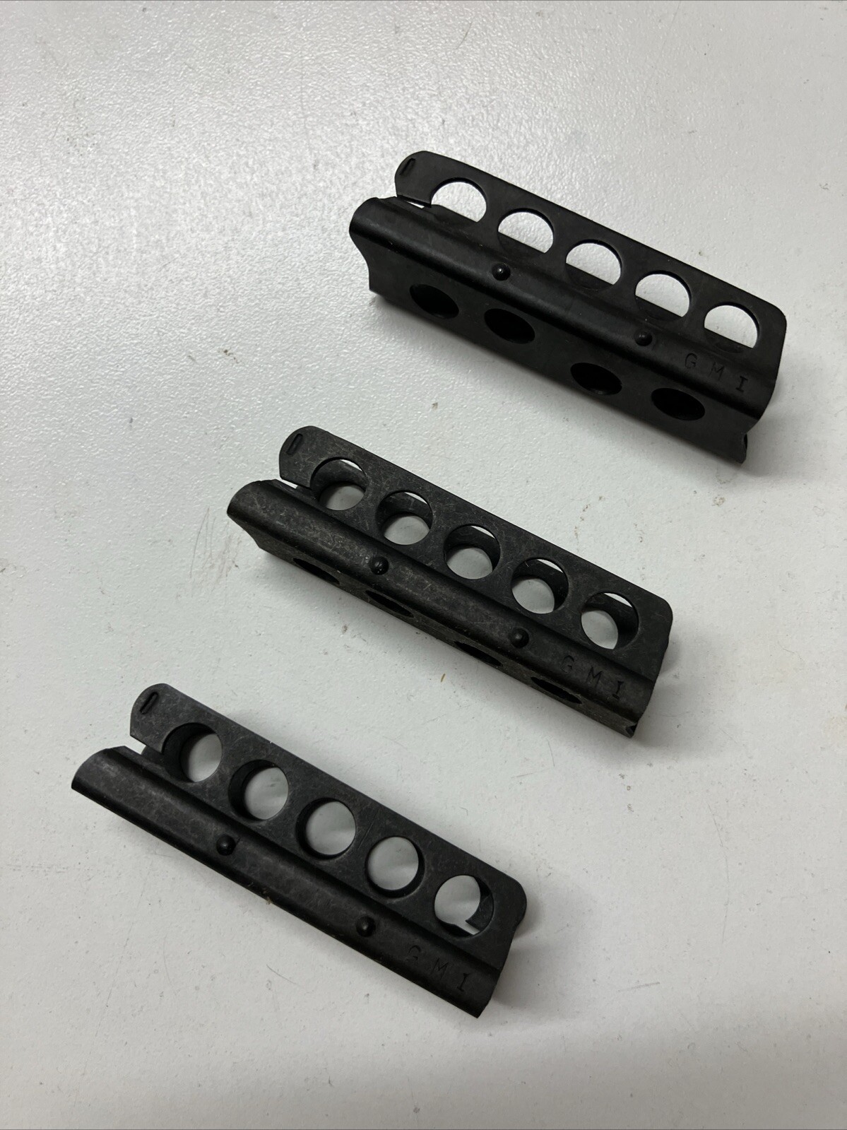 ORIGINAL SET OF 3 ENFIELD 303 FIVE ROUND STRIPPER CLIPS