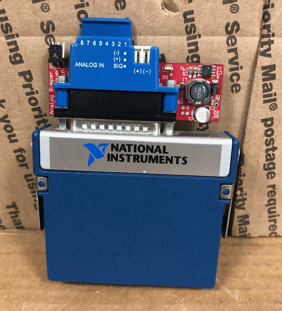 NI 9201 With DSUB 8-CH +/- 10V 12-BIT Analog Input (TESTED)