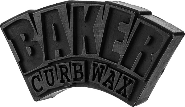 BAKER ARCH LOGO CURB WAX BLACK