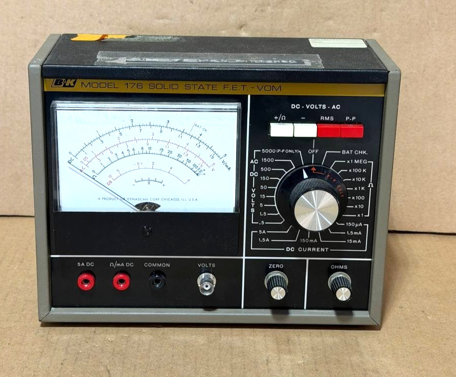 B&K Model 176 Solid State F.E.T - VOM