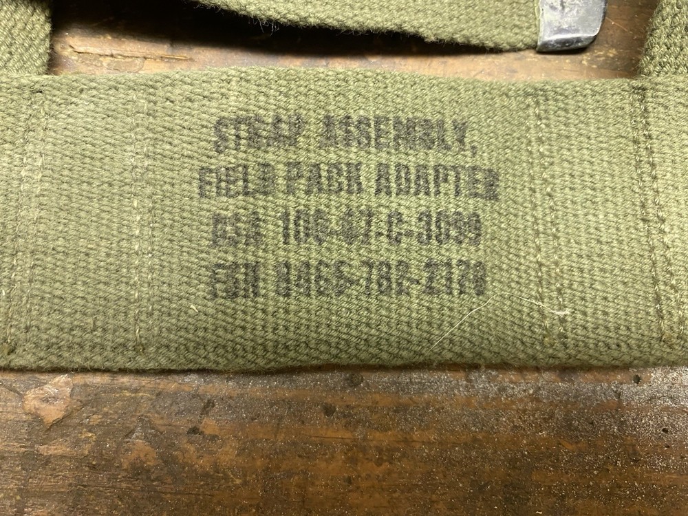 Vietnam Era M1956 Field Pack Adapter Strap Assembly