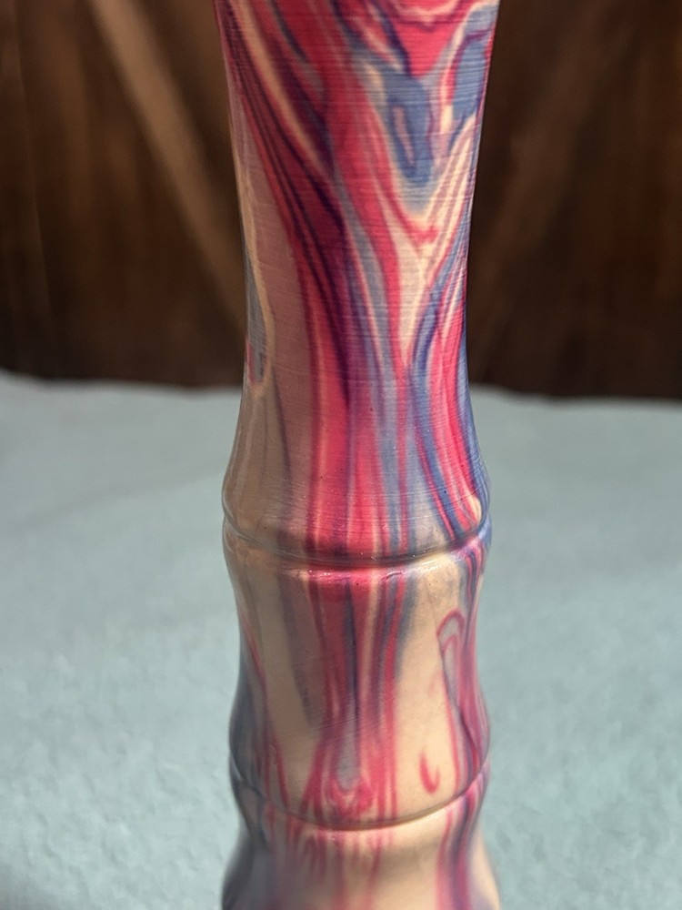 Multicolor Swirled Bud Vase