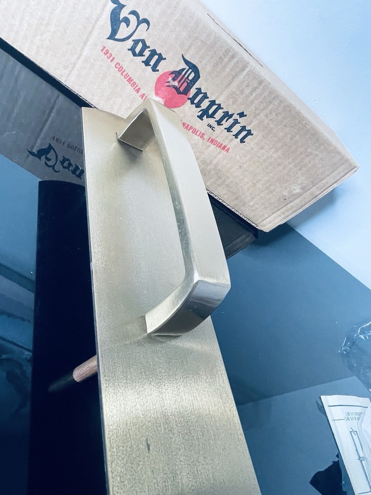 88 Series Von Duprin Exit Device - 14” Handle. Trim - Brass