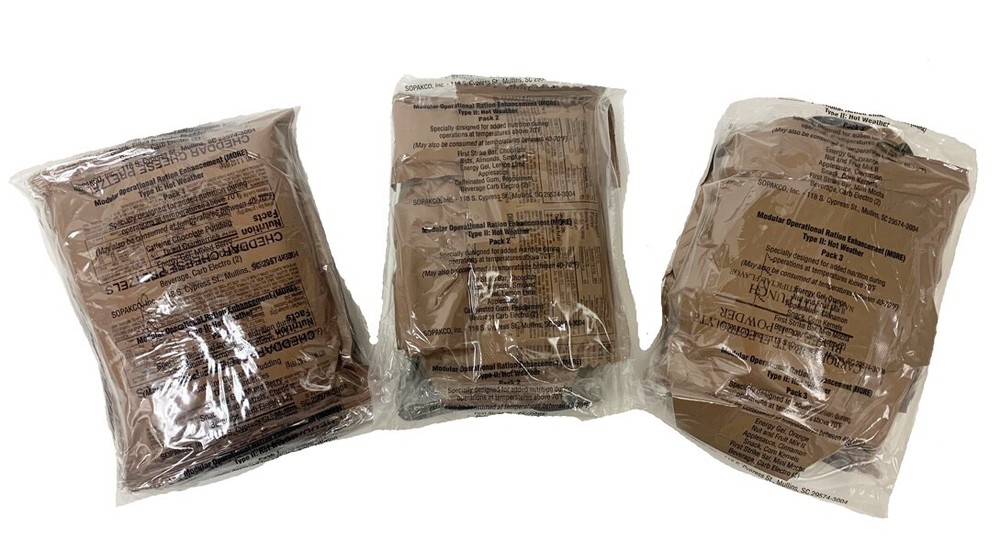 Case MORE [Modular Operational Ration Enhancement] Hot Weather - 24 Rations