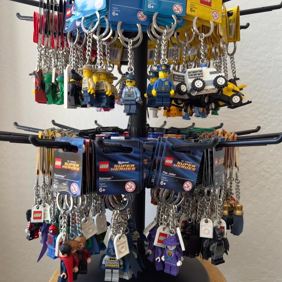 Lego Key Chains, Retired