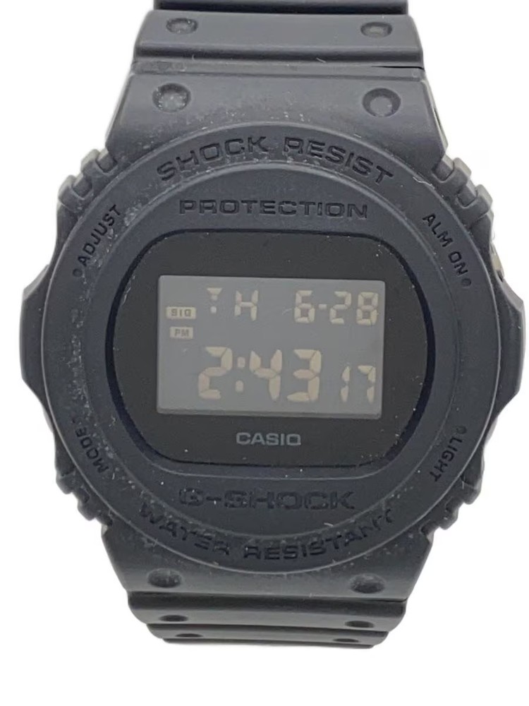 CASIO Quartz Watch G SHOCK Digital BLK BLK SS