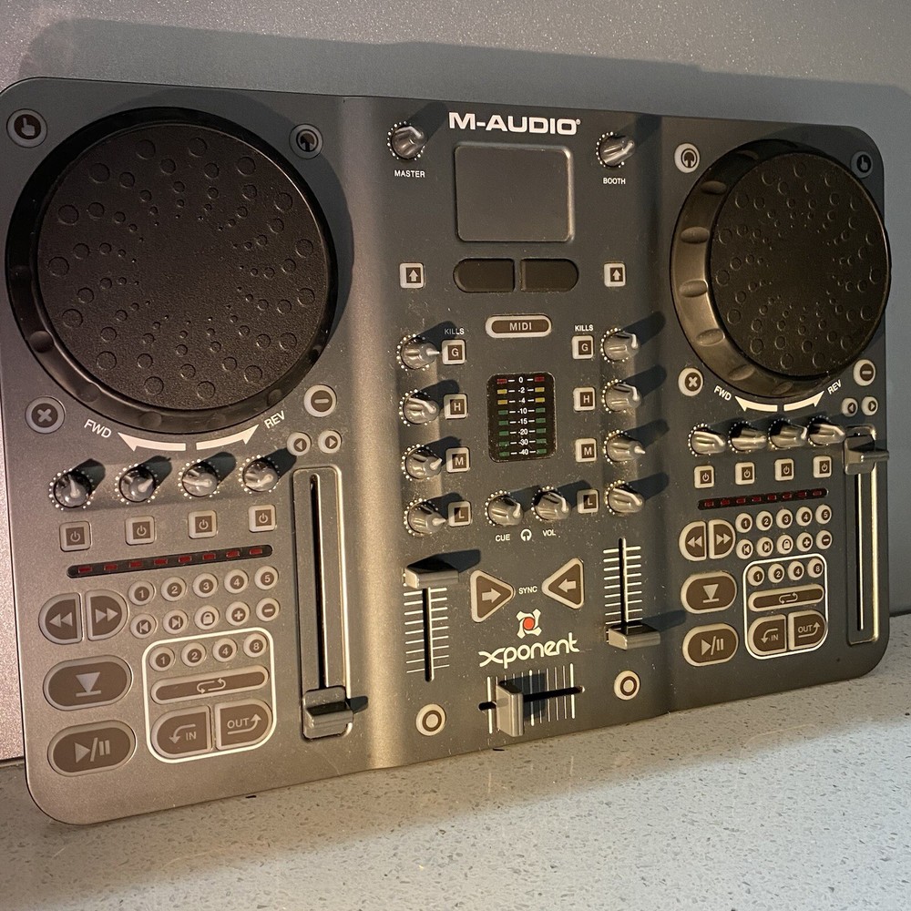 M-Audio torq Xponent Advanced DJ 2-Channel Mixer Controller Confirmed Operation