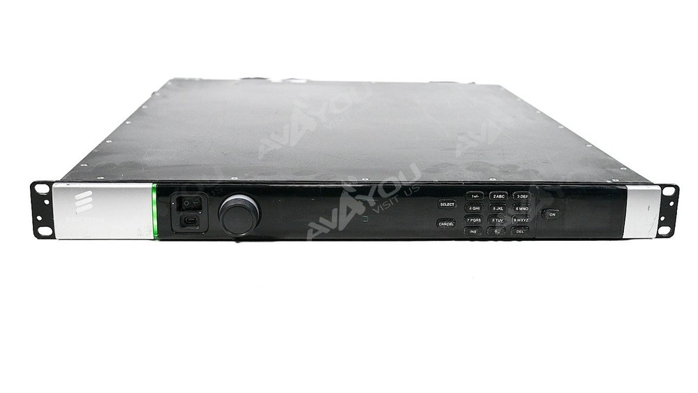 Ericsson AVP-3000 Encoder Modulator HD MPEG4 L- BAND BISS ASI CE-X