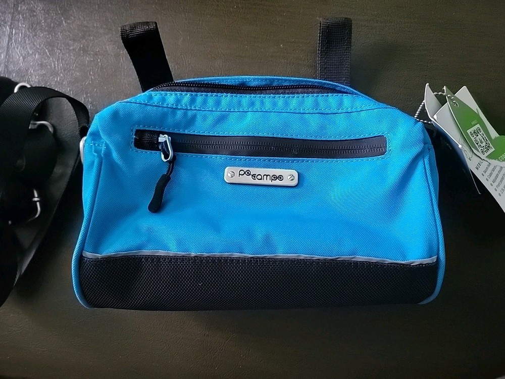 Po Campo Kinga Handlebar Bag Blue