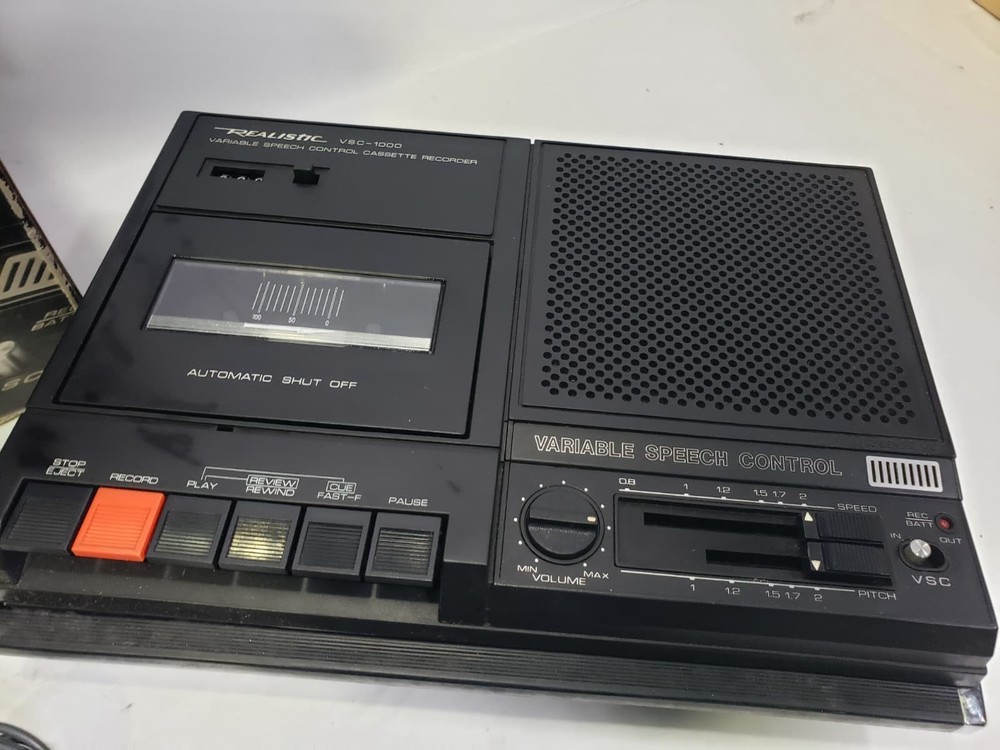 Realistic VSC Variable Speech Control Cassette Recorder VSC-1000