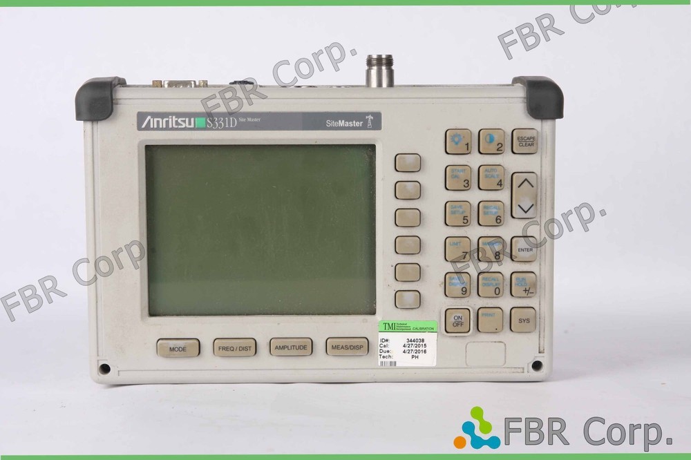 Anritsu S331D SiteMaster Cable and Antenna Analyzer Tester Unit Site Master