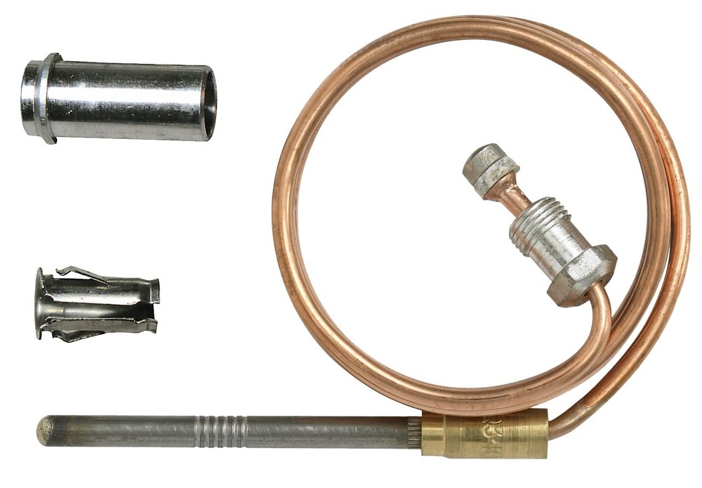 Resideo CQ100A1013/U 24-Inch Replacement Thermocouple for Gas Furnaces, Boile...