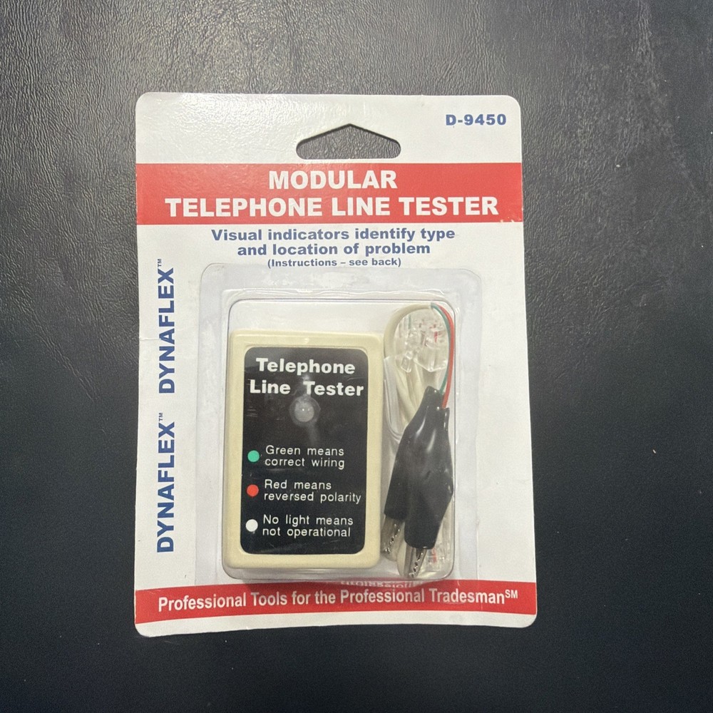 Dynaflex Telephone Line Tester